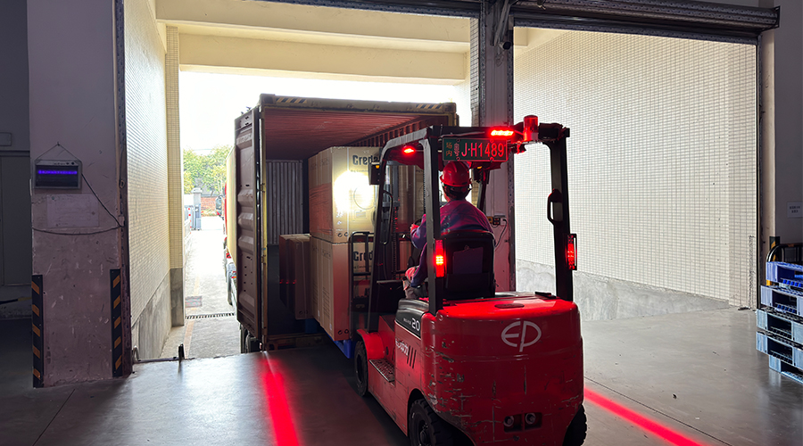 衣物烘干機出貨英國，開啟合作新篇