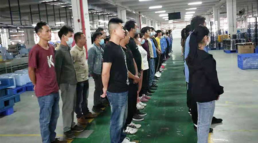 二十大寄語青年！金環(huán)電器開展關(guān)于二十大會議精神學習