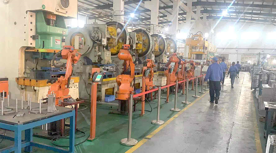 揭秘金環(huán)電器滾筒干衣機(jī)沖壓自動(dòng)化生產(chǎn)是如何進(jìn)行的？