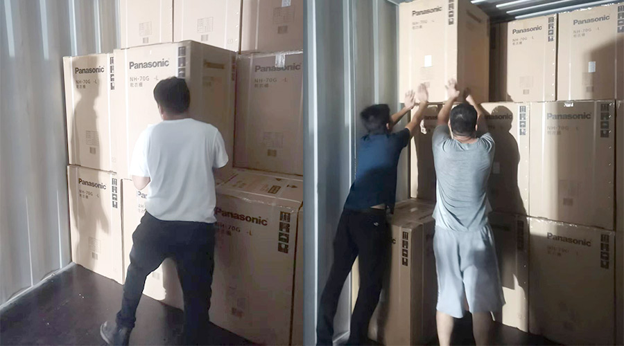 出貨速度！金環(huán)電器順利完成松下客戶的衣物烘干機(jī)出貨