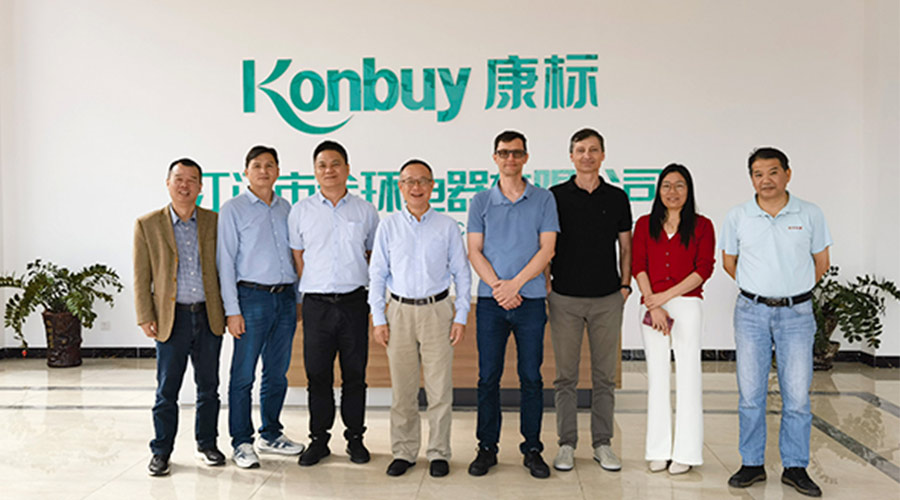 新項目對接！客戶伊萊克斯親臨金環(huán)電器參觀指導(dǎo)